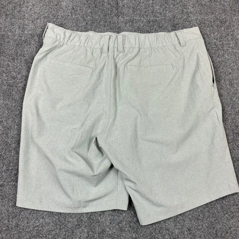 Banana Republic Mens Size W38 Performance Golf Shorts Gray Micro Pattern
